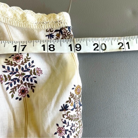 Rubbish NWT Lace Top – Cream & Brown – Size Medium - Picture 9 of 11